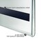 Azar Displays Clear Acrylic 11'' x 14'' Magnetic U-Frame, 10PK 129946 - alternate 2